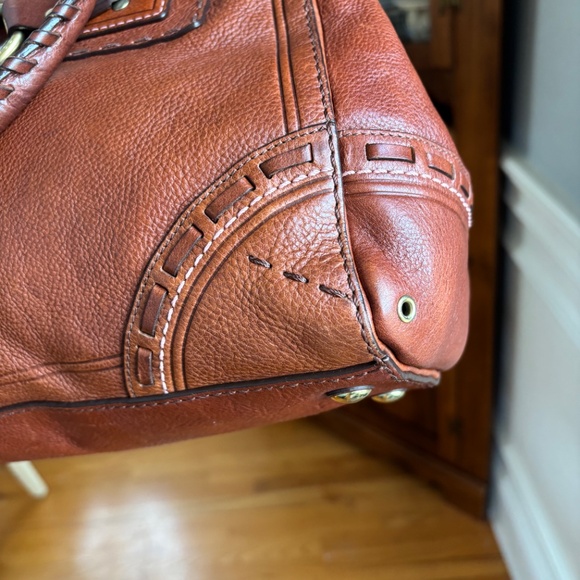 Vintage Coach Hamptons Satchel, Limited Edition in Whiskey Brown Style 9290 - Picture 9 of 17